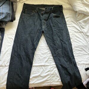 Vintage Baggy Mens Levi Strauss, W34 L32, dark wash